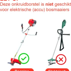 Merkloos Onkruidborstel Voor Bosmaaier | 200mm 20 Cm Staalborstel Nieuw | Universele Onkruidborstel 200 Mm - Onkruidverwijderaar - Voegenborstel - Grastrimmer -Aanbiedingen Bloeiruimte Winkel 1092x1200 2