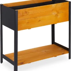 Relaxdays Moestuinbak Op Poten - Moestuintafel Hout - Kruidenbak - Kweektafel - Tuin -Aanbiedingen Bloeiruimte Winkel 1101x1200 1