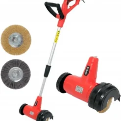 YATO Elektrische Onkruidborstel - Voegenreiniger - 400W - Ø11 Cm - Inclusief 2 Borstels