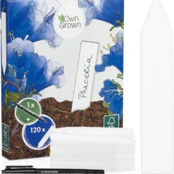 Labels Voor Etikettering: Premium Plastic Plantenlabels Met 120x Plantenlabels En Pen - Mooie Plantenlabels Voor Etikettering Weerbestendig - Plastic Labels Voor Etikettering Van OwnGrown