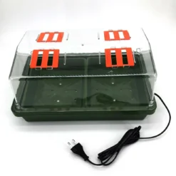 Teien Kweekbak Voor Binnen - Kweekkas Elektrisch 13W - Broeikas 39x25x20