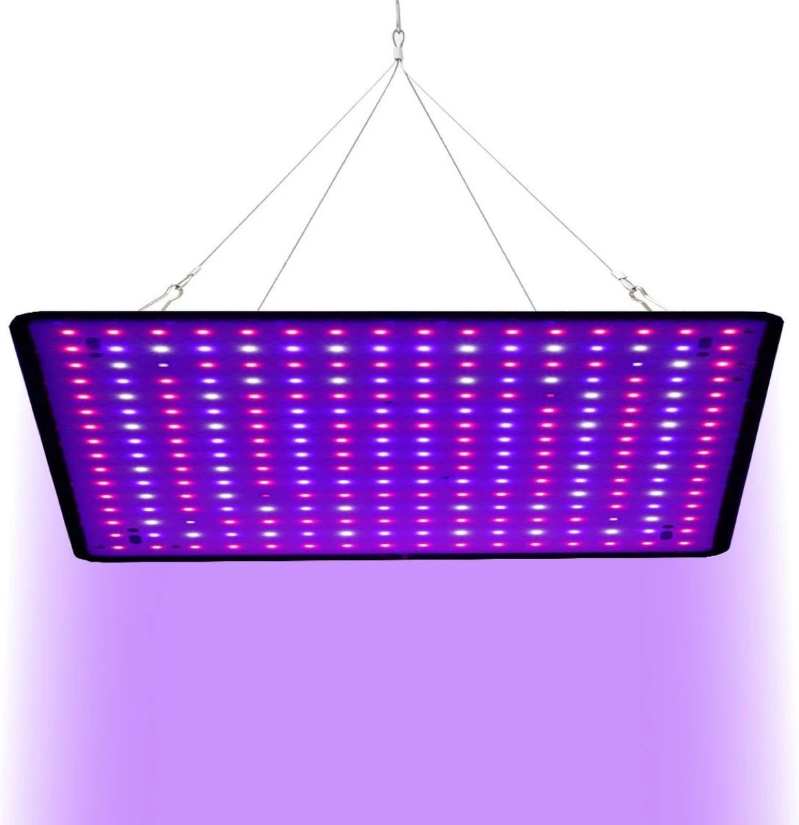 A Sunny Day LED Groeilamp - Grow Light - Kweeklamp - Versnelt Groei En Ontwikkeling - Groeilamp Rood Blauw - 45 Watt - 30 X 30 Cm - 225 LEDs 1 A Sunny Day LED Groeilamp - Grow Light - Kweeklamp - Versnelt Groei En Ontwikkeling - Groeilamp Rood Blauw - 45 Watt - 30 X 30 Cm - 225 LEDs