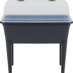 WDMT™ Extra Grote Kweekbak 50L | 76 X 37 X 60 Cm | Kweektafel | Mini Tuin | Verhoogde Kweekbak | Kweektuin | Kweekbak | Zwart -Aanbiedingen Bloeiruimte Winkel 1182x1200