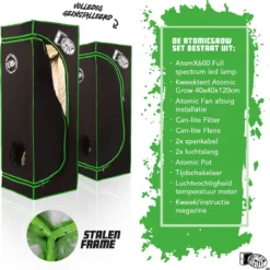 AtomicGrow Kweektent Compleet LED Full Spectrum Kweeklamp AtomX600 Kweekset Groeilamp -Aanbiedingen Bloeiruimte Winkel 1185x1200 1