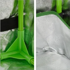 Relaxdays Growtent Binnen - Kweektent In Huis - Growbox - Planten Kweken - Groen/zwart - 40 X 40 X 120 Cm -Aanbiedingen Bloeiruimte Winkel 1198x1200 4