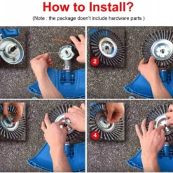 Merkloos Onkruidborstel - Voegenborstel - Elektrisch - Bosmaaier - Staalborstel - Universeel - 20cm -Aanbiedingen Bloeiruimte Winkel 1200x1046 3