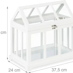 Relaxdays Mini Kweekkas - Set Van 2 - Kleine Plantenkas Binnen - Mini Kas - Vensterbank -Aanbiedingen Bloeiruimte Winkel 1200x1050