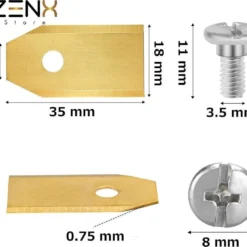 Titanium Robot Grasmaaier Mesjes Voor Husqvarna Automower, Gardena Robotmaaiers -Aanbiedingen Bloeiruimte Winkel 1200x1076 1