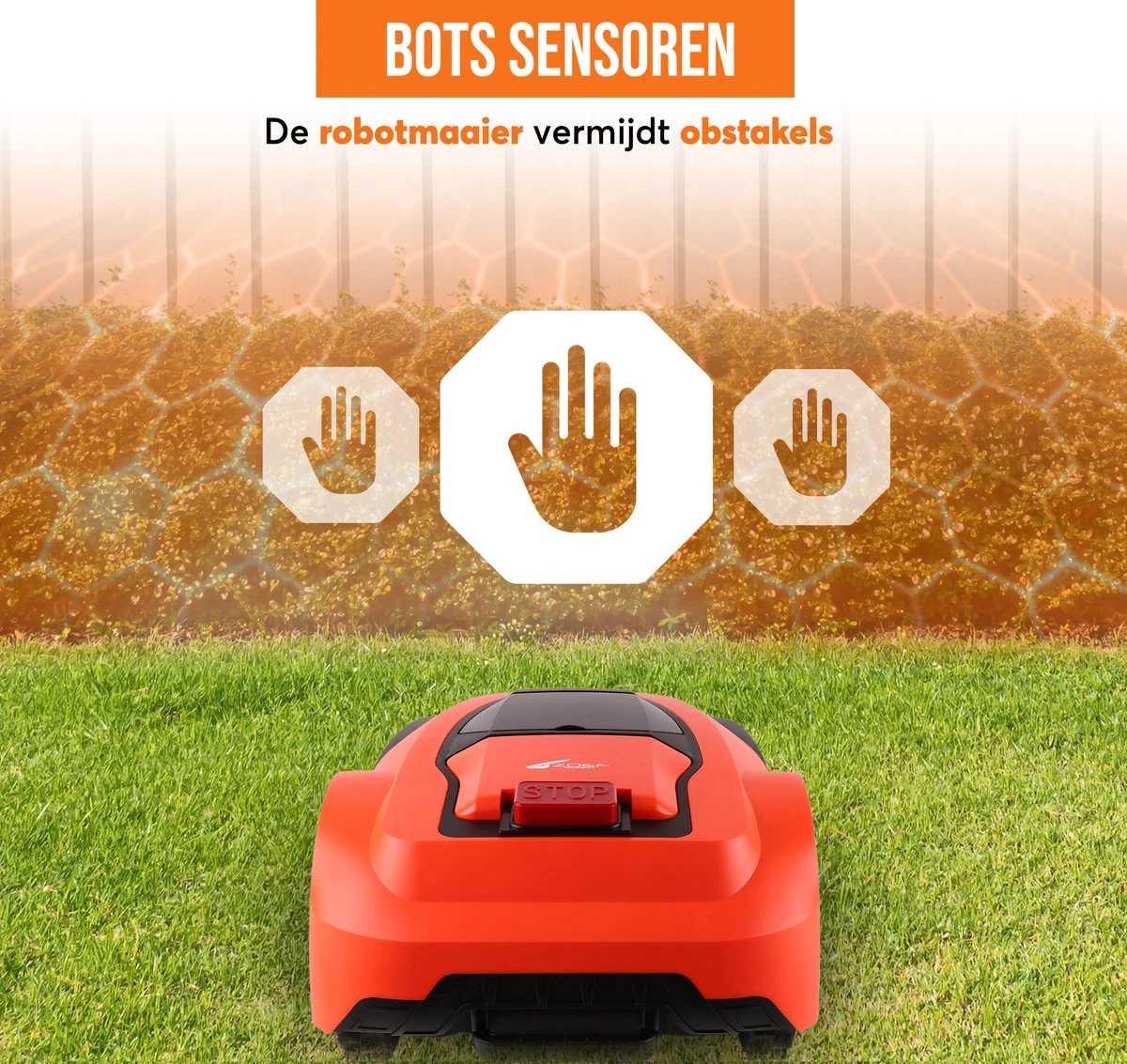Zoef Robot Robotmaaier Betsie Met APP <1400 M2 12 Zoef Robot Robotmaaier Betsie Met APP <1400 M2 - Afbeelding 12