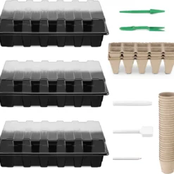 Navaris Zaden Starter Groei Set - 63-delige Set Met Potten Trays Deksel Labels Potlood Gatenmaker En Spatel - Kweek Nieuwe Planten 15 Navaris Zaden Starter Groei Set - 63-delige Set Met Potten Trays Deksel Labels Potlood Gatenmaker En Spatel - Kweek Nieuwe Planten -Aanbiedingen Bloeiruimte Winkel 1200x1139