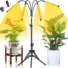 A Sunny Day Kweeklamp LED Wit Licht Inclusief Statief En USB Voeding - 160 Cm - Groeilamp Voor Planten - Zonlicht Lamp - Bloei Planten - Grow Light - 40 Watt - Automatisch Timer Voor 3-9-12 Uur