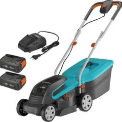GARDENA - PowerMax 32/36V P4A Ready To Use Set - Grasmaaier (gemotoriseerd) - Maaihoogte 60mm - Snijbreedte 32 Cm -Aanbiedingen Bloeiruimte Winkel 1200x1165 3