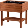 Moestuinbak Moestuintafel Oppottafel Kweektafel Plantentafel Grenenhout 80x58x80cm - Bruin
