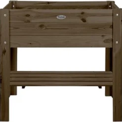 Luxe Kweektafel - Bruin - Vurenhout - 80x40x80 (lxbxh) - Kweekbak Op Poten - Moestuintafel - Kruidentafel - Zaaibak