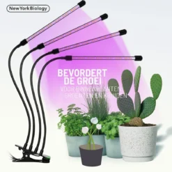 New York Biology™ - Kweeklamp LED Full Spectrum | Groeilamp Voor Planten | 40 Watt | Automatisch Timer Voor 3-9-12 Uur Voor Beste Resultaat -Aanbiedingen Bloeiruimte Winkel 1200x1182 2