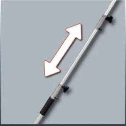 Einhell Telescoop Heggenschaar GC-HH 9048 (900 W - Snijkop Kantelbaar - Metalen Tandwielaandrijving - Telescopische Geleidesteel 50 Cm Verlengbaar - Extra Verstelbare Handgreep - Inclusief Draagriem) -Aanbiedingen Bloeiruimte Winkel 1200x1184 8