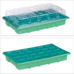 Relaxdays Kweekbak Binnen - Mini Kweekkas Met Deksel - Voor Zaailingen - Vensterbank Groen -Aanbiedingen Bloeiruimte Winkel 1200x1198 3