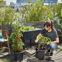 Elho Green Basics Kweektafel Super Xxl - Zwart/Living Black -Aanbiedingen Bloeiruimte Winkel 1200x1200 110