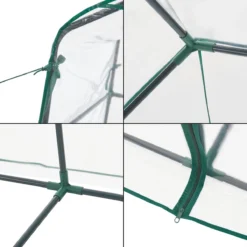 Tuinkas Hoorn Met 4 Planken 140x73x195 Cm Transparant -Aanbiedingen Bloeiruimte Winkel 1200x1200 144