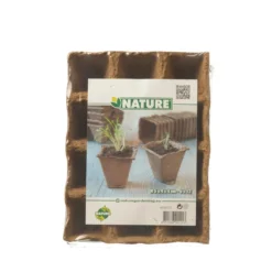 Nature Turfpottrays - Biologisch Afbreekbare Turfpotjes H5x4x4cm - Set A 6 Trays Van 12 Stuks -Aanbiedingen Bloeiruimte Winkel 1200x1200 185