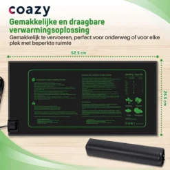 Verwarmingsmat Planten | Warmtemat 25,5x52,5 Cm - Kweekmat - Propagator - Kweektent - Zaden - Stekjes - Kiemen - Ook Geschikt Voor Onder Terrariums - Spat Waterdicht -Aanbiedingen Bloeiruimte Winkel 1200x1200 22