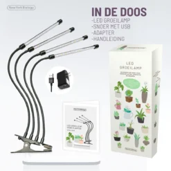 New York Biology™ - Kweeklamp LED Full Spectrum | Groeilamp Voor Planten | 40 Watt | Automatisch Timer Voor 3-9-12 Uur Voor Beste Resultaat -Aanbiedingen Bloeiruimte Winkel 1200x1200 234