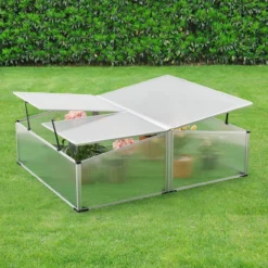 Tuinkas Kweekkas Mini 100x120x30-40 Cm Polycarbonaat -Aanbiedingen Bloeiruimte Winkel 1200x1200 308