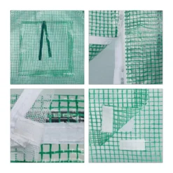 Relaxdays Kweekkas - 110 X 180 X 150 Cm - Foliekas - Uv-bestendig - Laag - Tuinkas - Groen -Aanbiedingen Bloeiruimte Winkel 1200x1200 363