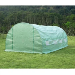 OUTSUNNY Tunnelkas 300x600 Gegalvaniseerde Metalen Buizen, Kweekkas, Hobbykas, Serre -Aanbiedingen Bloeiruimte Winkel 1200x1200 408