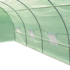 OUTSUNNY Tunnelkas 300x600 Gegalvaniseerde Metalen Buizen, Kweekkas, Hobbykas, Serre -Aanbiedingen Bloeiruimte Winkel 1200x1200 412