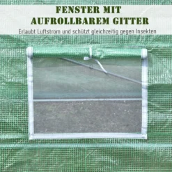 OUTSUNNY Tunnelkas 300x600 Gegalvaniseerde Metalen Buizen, Kweekkas, Hobbykas, Serre -Aanbiedingen Bloeiruimte Winkel 1200x1200 418