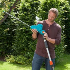 GARDENA - Telescopische THS 500/48 - Heggenschaar (gemotoriseerd) - 48 Cm Meslengte - 25 Mm Tandmes Opening -Aanbiedingen Bloeiruimte Winkel 1200x1200 455