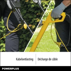 Powerplus POWXG6212T Elektrische Grasmaaier - Grasmachine Voor Kleine En Middelgrote Tuin - 1300W - Maaibreedte 320mm - Verstelbare Maaihoogte - 30L Opvangbak - Incl. Grastrimmer 250W -Aanbiedingen Bloeiruimte Winkel 1200x1200 594