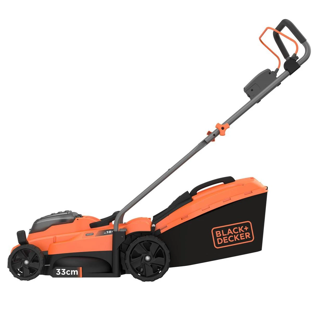 Black & Decker BLACK+DECKER BCMW3318N-XJ Grasmaaier - 18V - 33cm - Excl. Accu & Lader 7 Black & Decker BLACK+DECKER BCMW3318N-XJ Grasmaaier - 18V - 33cm - Excl. Accu & Lader - Afbeelding 7