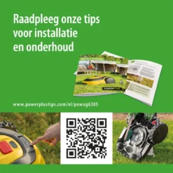Powerplus POWXG6305 Robotmaaier - 18V - Voor Gazons Tot Ca. 500m² - Maaibreedte 180mm - Incl. Laadstation En Accessoires -Aanbiedingen Bloeiruimte Winkel 1200x1200 641