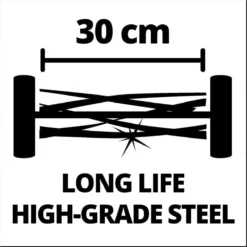 Einhell Kooimesmaaier - GC-HM 300 - Handmaaier - 30cm - 16L -Aanbiedingen Bloeiruimte Winkel 1200x1200 664