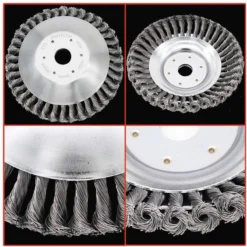 Onkruidborstel Voor Bosmaaier | 150mm /15 Cm Staalborstel Nieuw | Universele Onkruidborstel 150 Mm - Onkruidverwijderaar - Voegenborstel - Grastrimmer -Aanbiedingen Bloeiruimte Winkel 1200x1200 747