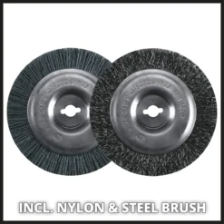 Einhell Accu Voegenreiniger GE-CC 18 Li-Solo Power X-Change (Li-Ion - 18 V - 1200 T/min - Borsteldiameter 10 Cm - Incl. Staal- En Nylonborstel - Zonder Accu En Lader) -Aanbiedingen Bloeiruimte Winkel 1200x1200 764