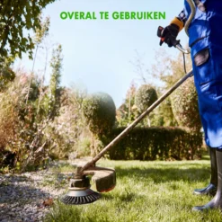 Merkloos SlimShop Onkruidborstel - Bosmaaier Grastrimmer - Onkruid - Onkruidkrabber - Voegenborstel - Onkruidverwijderaar - Max 10.000 Toerental P/m - 20CM -Aanbiedingen Bloeiruimte Winkel 1200x1200 782