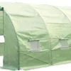 OUTSUNNY Tunnelkas 300x600 Gegalvaniseerde Metalen Buizen, Kweekkas, Hobbykas, Serre