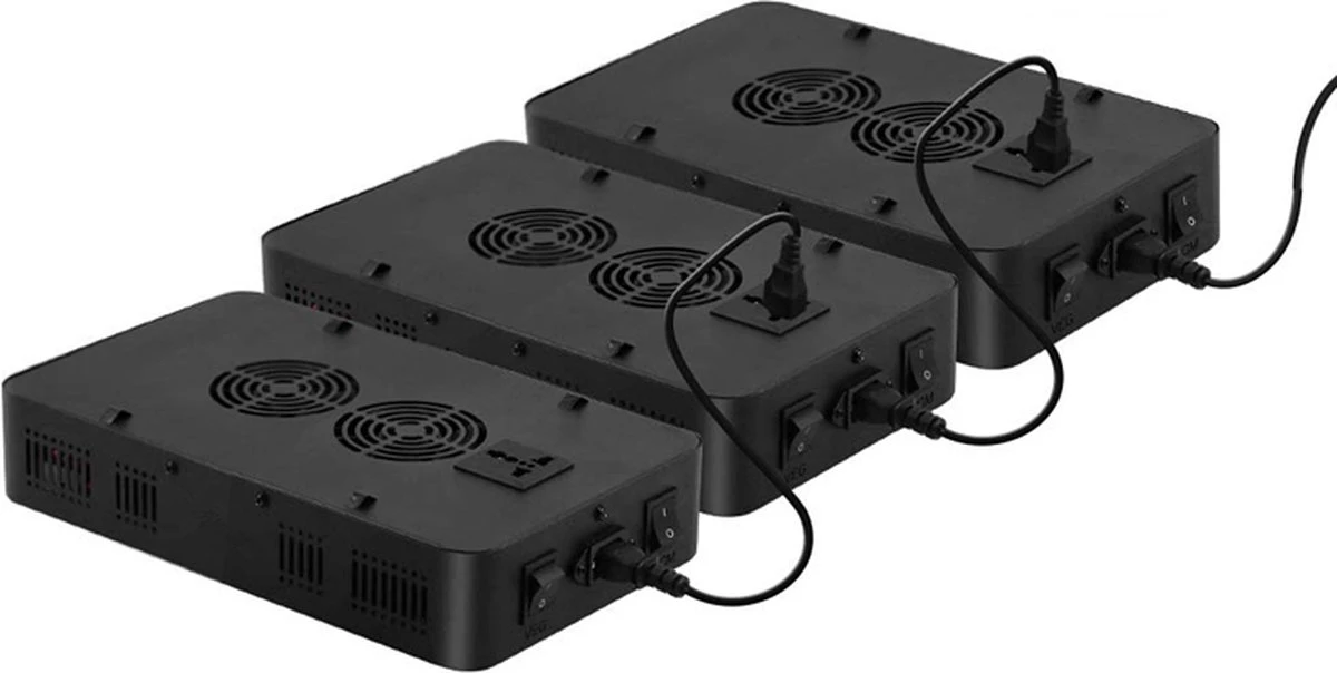 A Sunny Day 1000 Watt LED Groeilamp - Kweeklamp - Groei En Bloei - Grow Light - Full Spectrum - 1000 Watt - 100 Dual Chip LEDs 5 A Sunny Day 1000 Watt LED Groeilamp - Kweeklamp - Groei En Bloei - Grow Light - Full Spectrum - 1000 Watt - 100 Dual Chip LEDs - Afbeelding 5