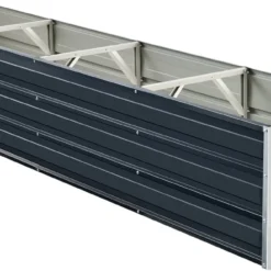 Moestuinbak Nijmegen Staal 240x47x40 Cm Antracietgrijs -Aanbiedingen Bloeiruimte Winkel 1200x643