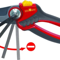 WOLF-Garten Snoeischaar "Premium Plus" RR 4000 - Max. Knipdiameter 22 Mm - Links- En Rechtshandige - Softinleg Handgreep - Snijhoek 30° - Voor Grote Handen - Vervangbare Messen -Aanbiedingen Bloeiruimte Winkel 1200x672