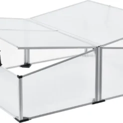 Tuinkas Kweekkas Mini 100x120x30-40 Cm Polycarbonaat