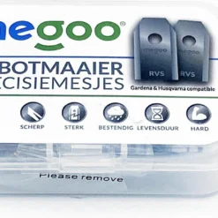 Mesjes Voor Husqvarna Automower - Reservemessen Voor Gardena Robotmaaier - 30st - RVS - Plastic Box - Megoo® -Aanbiedingen Bloeiruimte Winkel 1200x696 1