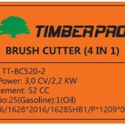 TIMBERPRO - Bosmaaier 2-in-1 - Benzine - Draad En Mes - 52 Cm³ - 3,0 PK. -Aanbiedingen Bloeiruimte Winkel 1200x721 2