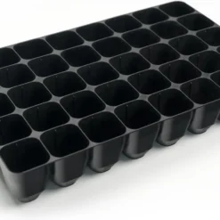 Stevige Zaaitray Ondiep - 40 Cellen - The Farm Dream - Stektray - ECO Friendly - Milieuvriendelijke - Zaaibak - Hard Plastic - Kweektray