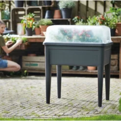 Elho Green Basics Kweektafel Super Xxl - Zwart/Living Black -Aanbiedingen Bloeiruimte Winkel 1200x796 1