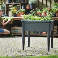 Elho Green Basics Kweektafel Super Xxl - Zwart/Living Black -Aanbiedingen Bloeiruimte Winkel 1200x799