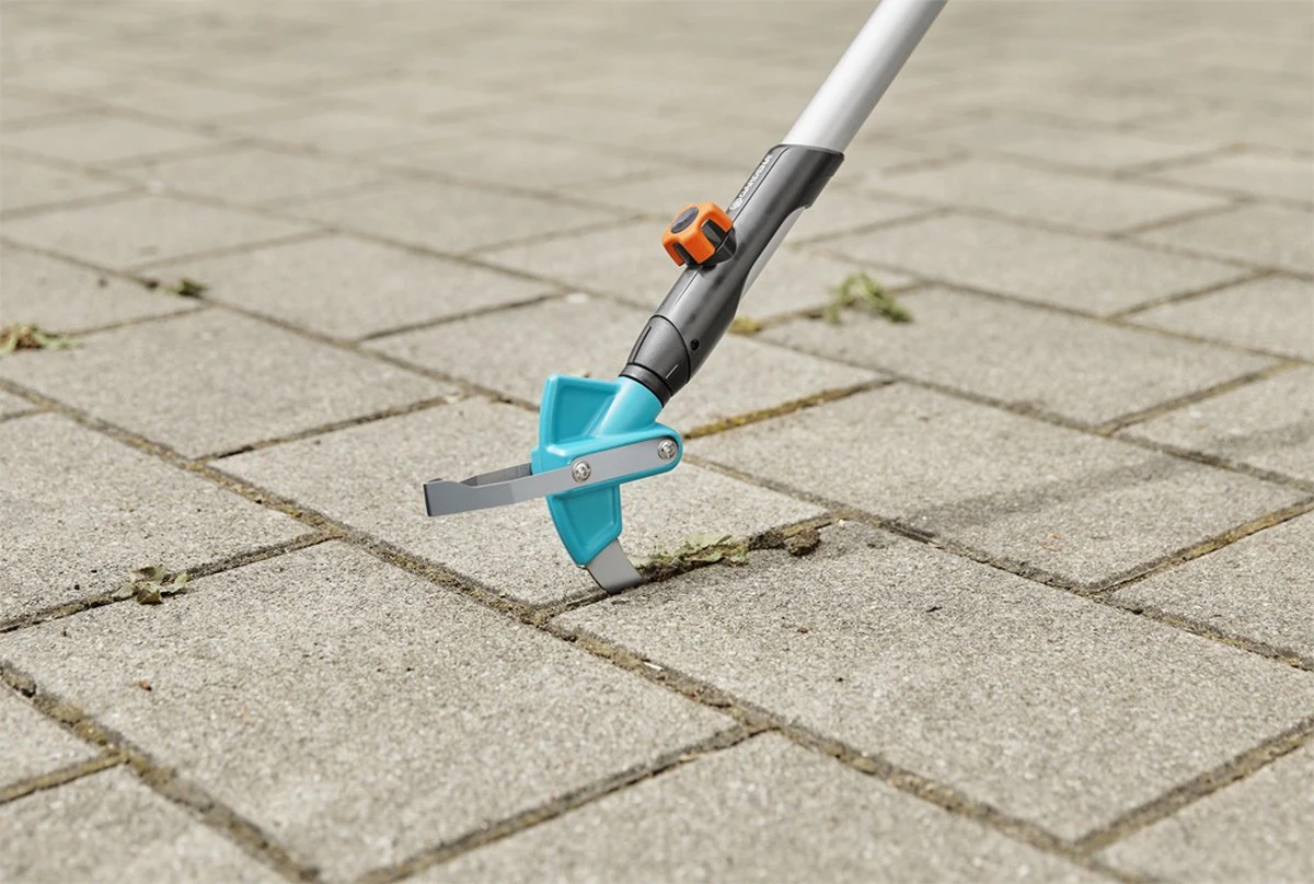 Gardena 2-in-1 Combisysteem Voegenmes - 25 X 14.5 Cm - Blauw 2 Gardena 2-in-1 Combisysteem Voegenmes - 25 X 14.5 Cm - Blauw - Afbeelding 2